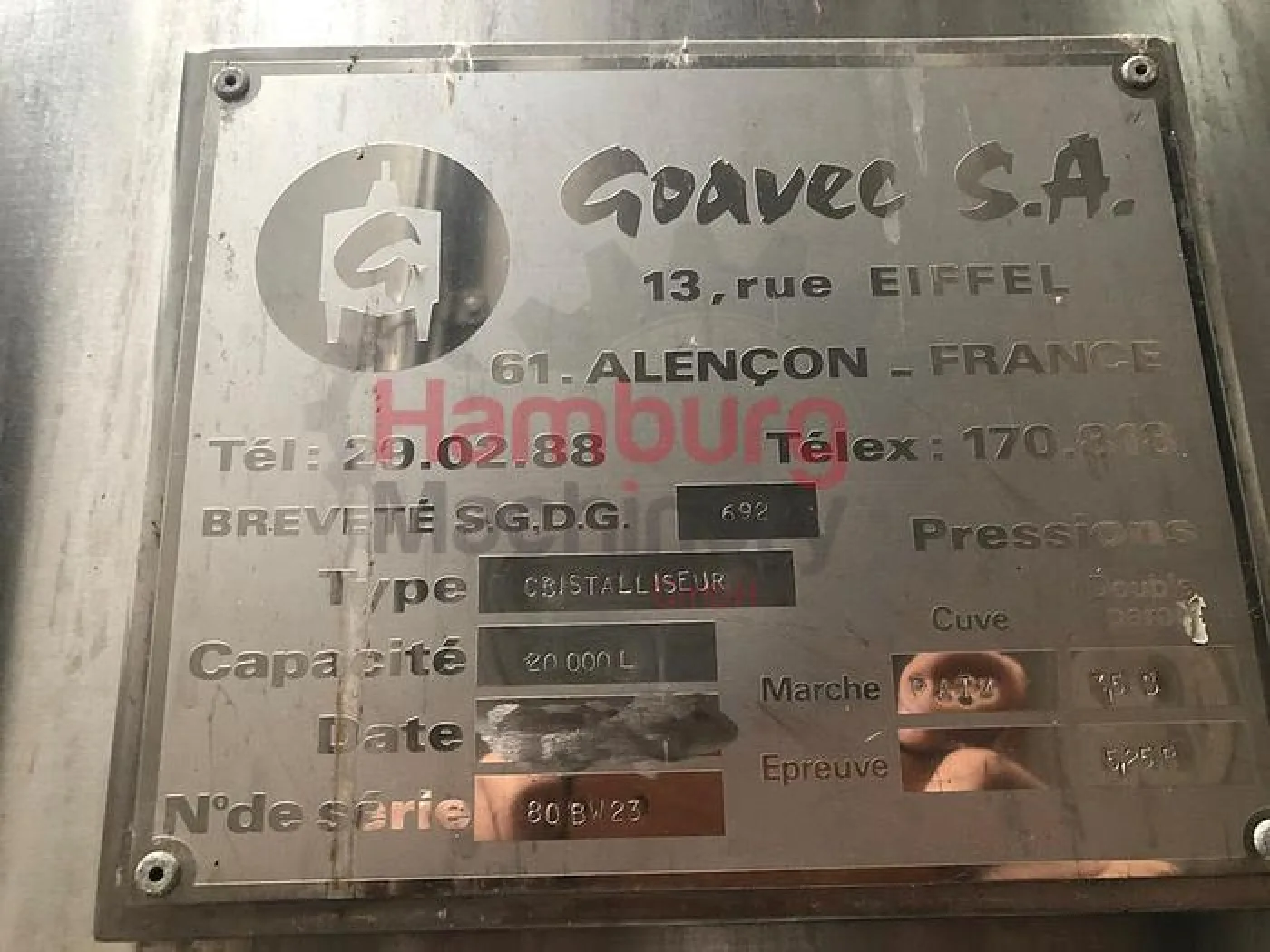 Goavec Cristalliseur 20.000 liter - 3