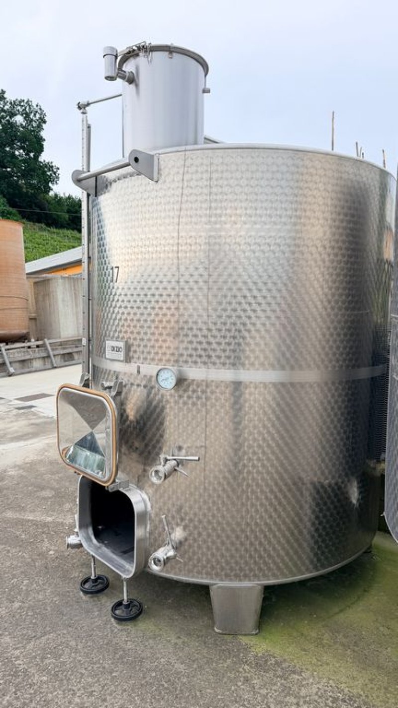STAINLESS STEEL TANK BRAND DI ZIO, MODEL WINEMAKING/STORAGE, LITER CAPACITY 5.000 (HL 50) ABOUT, SECOND-HAND EQUIPMENT