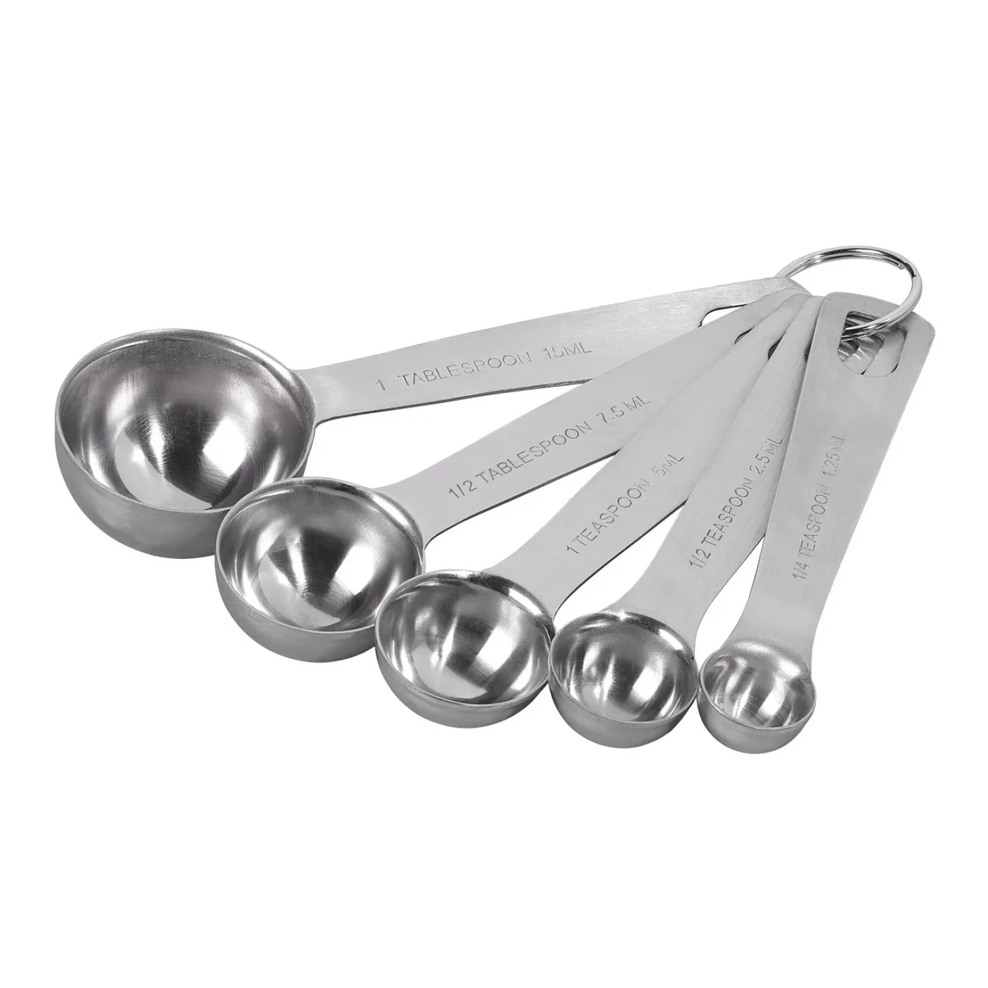 Tala Measuring Spoons • Set of 5 • Stainless Steel (Pack of 6) - islandcatering - 2