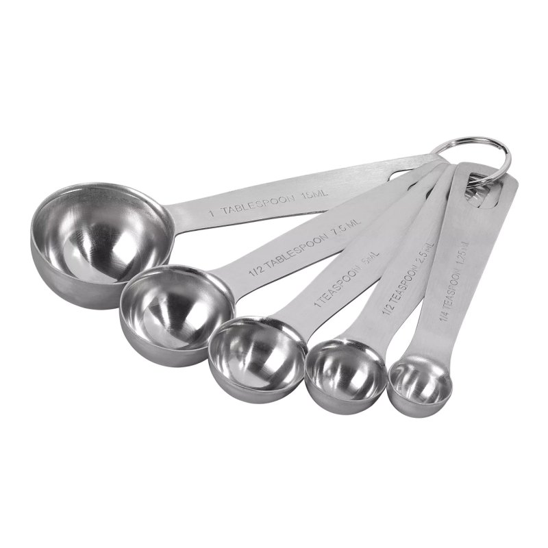 Tala Measuring Spoons • Set of 5 • Stainless Steel (Pack of 6) - islandcatering