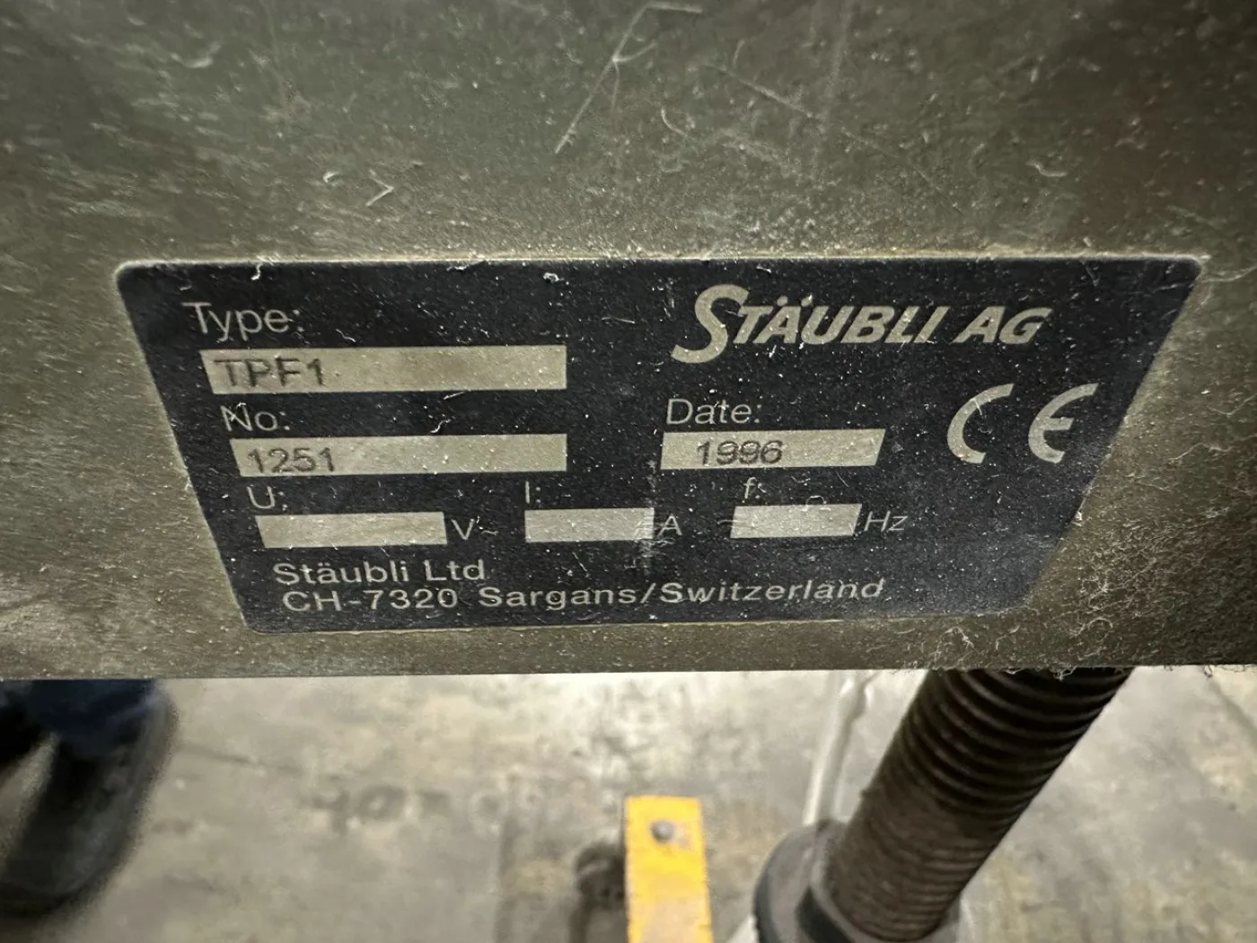 Staubli - knotting frame type TPF1-13566 - 2