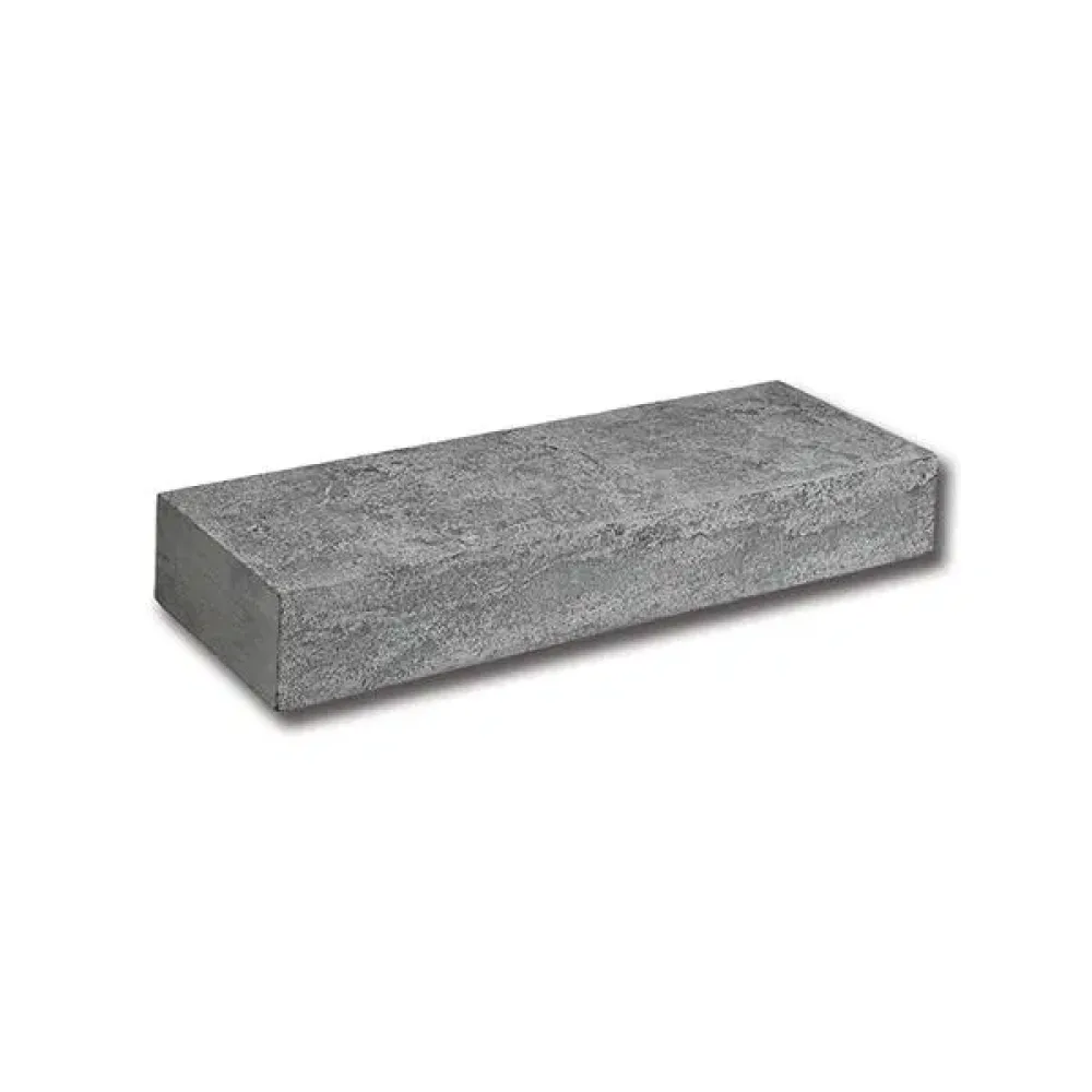 Blue stone traptrede gevlamd & geborsteld