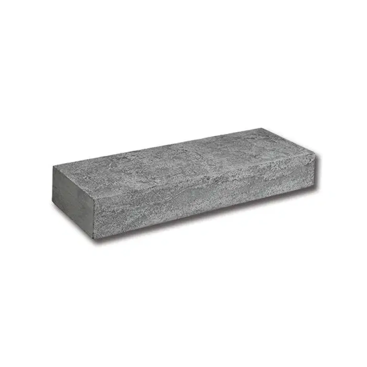 Blue stone traptrede gevlamd & geborsteld - 1