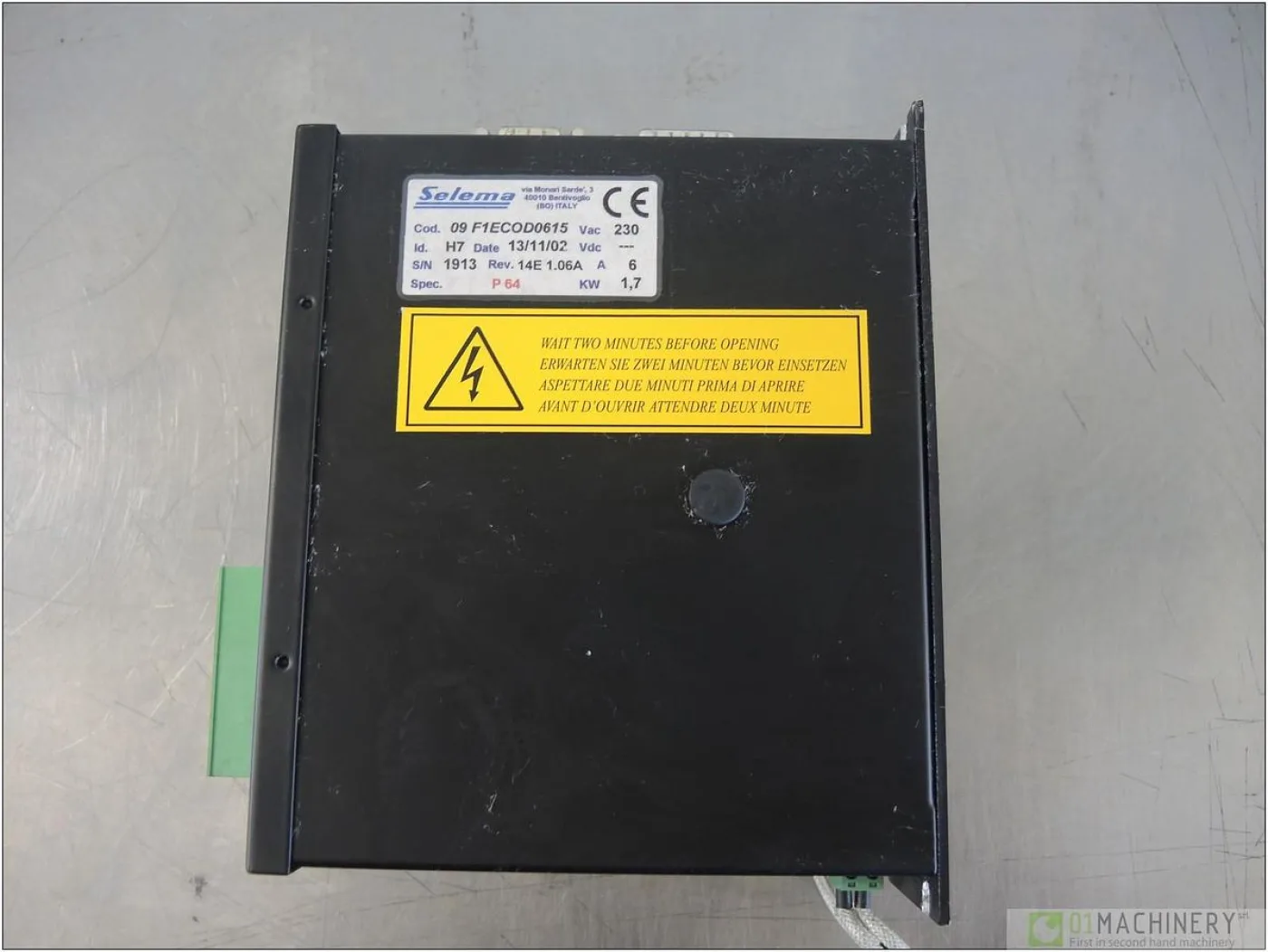 2002 SELEMA 09 F1 ECO D0615 AI1520 - 2