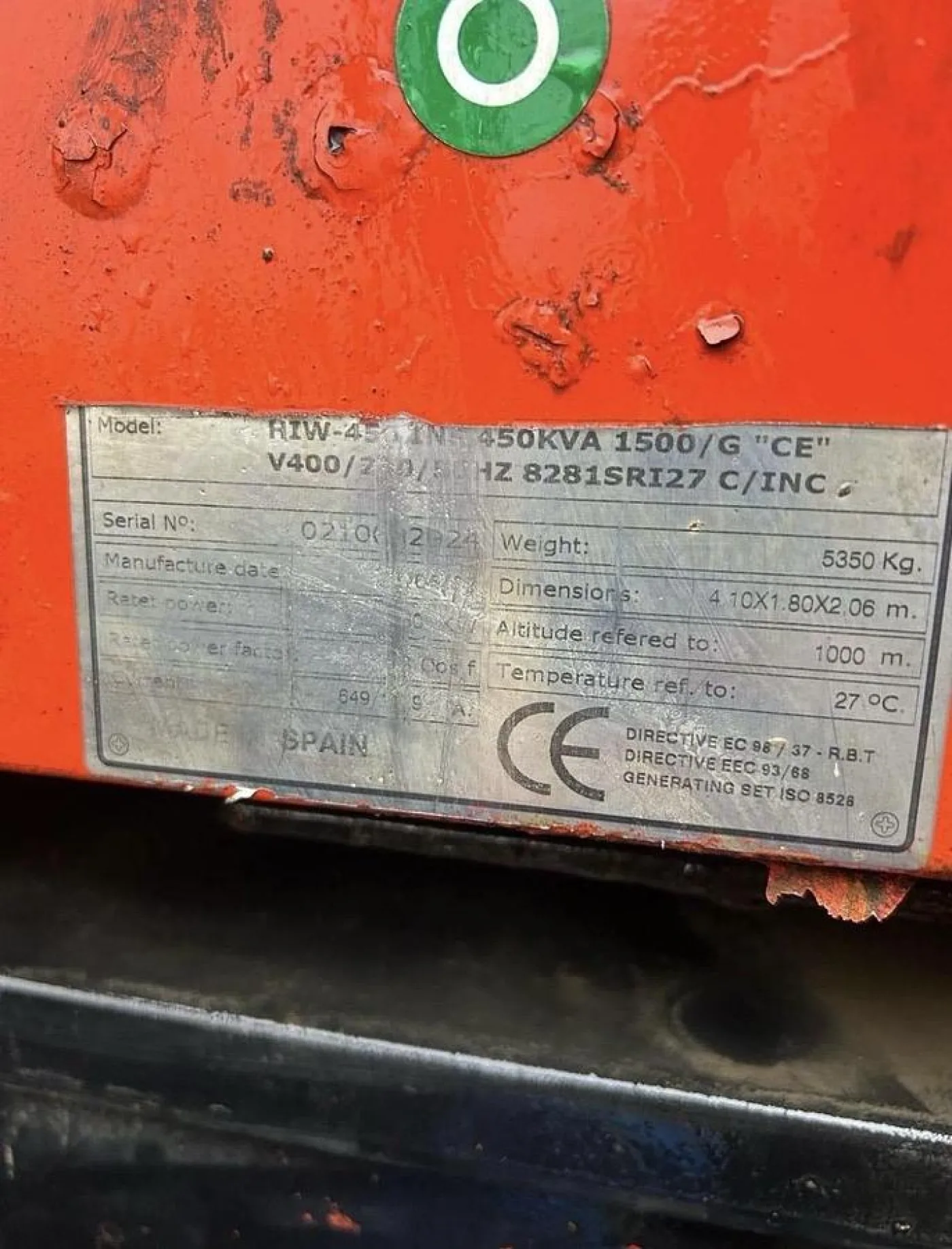 MacGen Power Generation Ltd Generator - 7