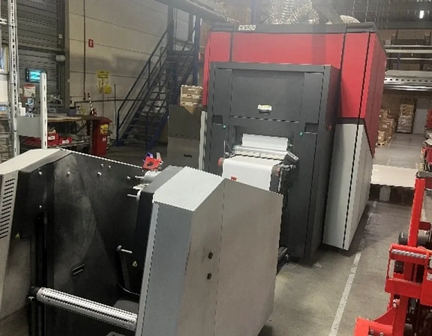 Xeikon CX500 Digital Label Press +GM DC5V8-BX Converting & Finishing System - 5