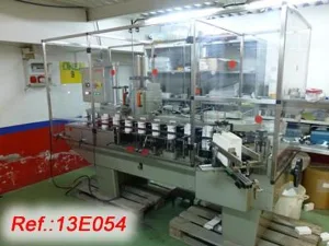 ESTUCHADORA "CAM" AV-65 DE ENCASTRE CON INTRODUCTOR DE PROSPECTOS YA PLEGADOS, LOTEADOR POR PRESIÓN Y CARENADO
