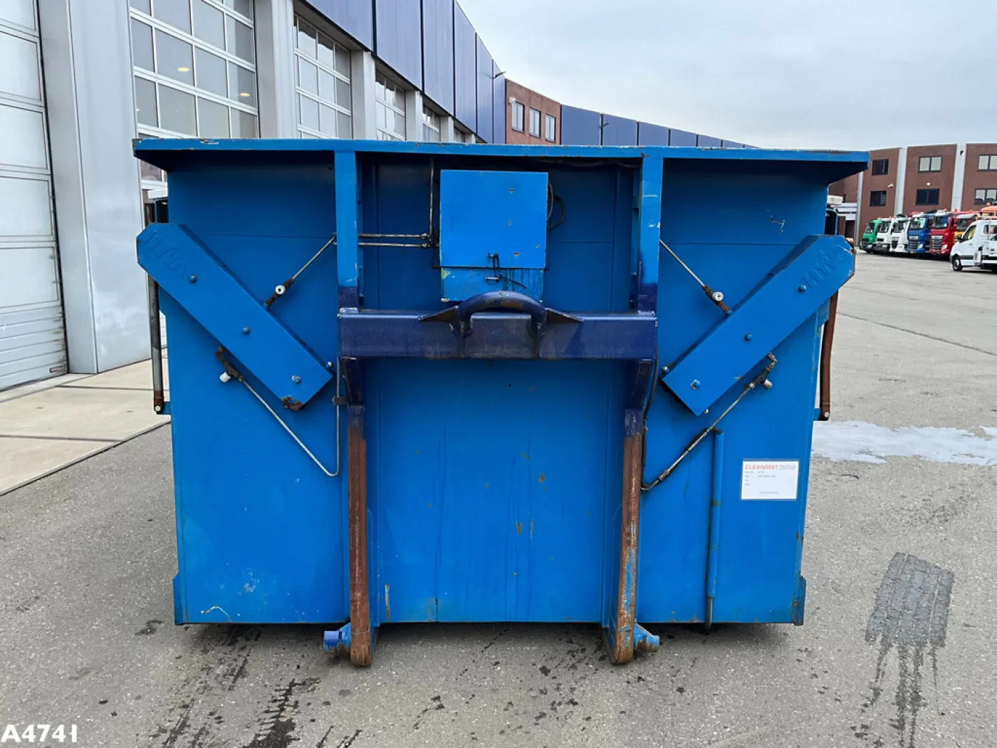 Container 21m³ met Hydraulische milieukleppen - 5