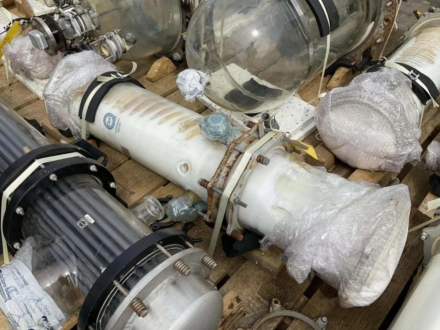 QVF Glasstechnik Glass spiral 5m² - Shell and tube heat exchanger - 5