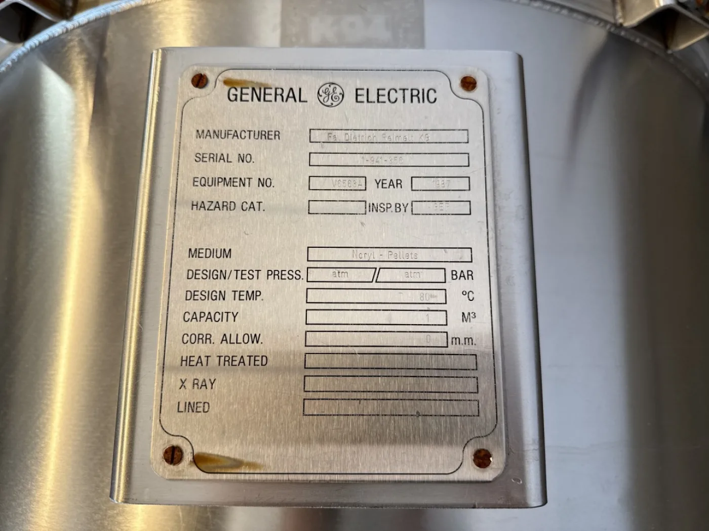 Dietrich Reimel EVS 1000 l (center screw) - Conical mixer - 3