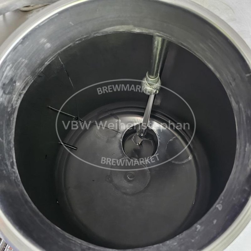 Kieselgur mixing vessel