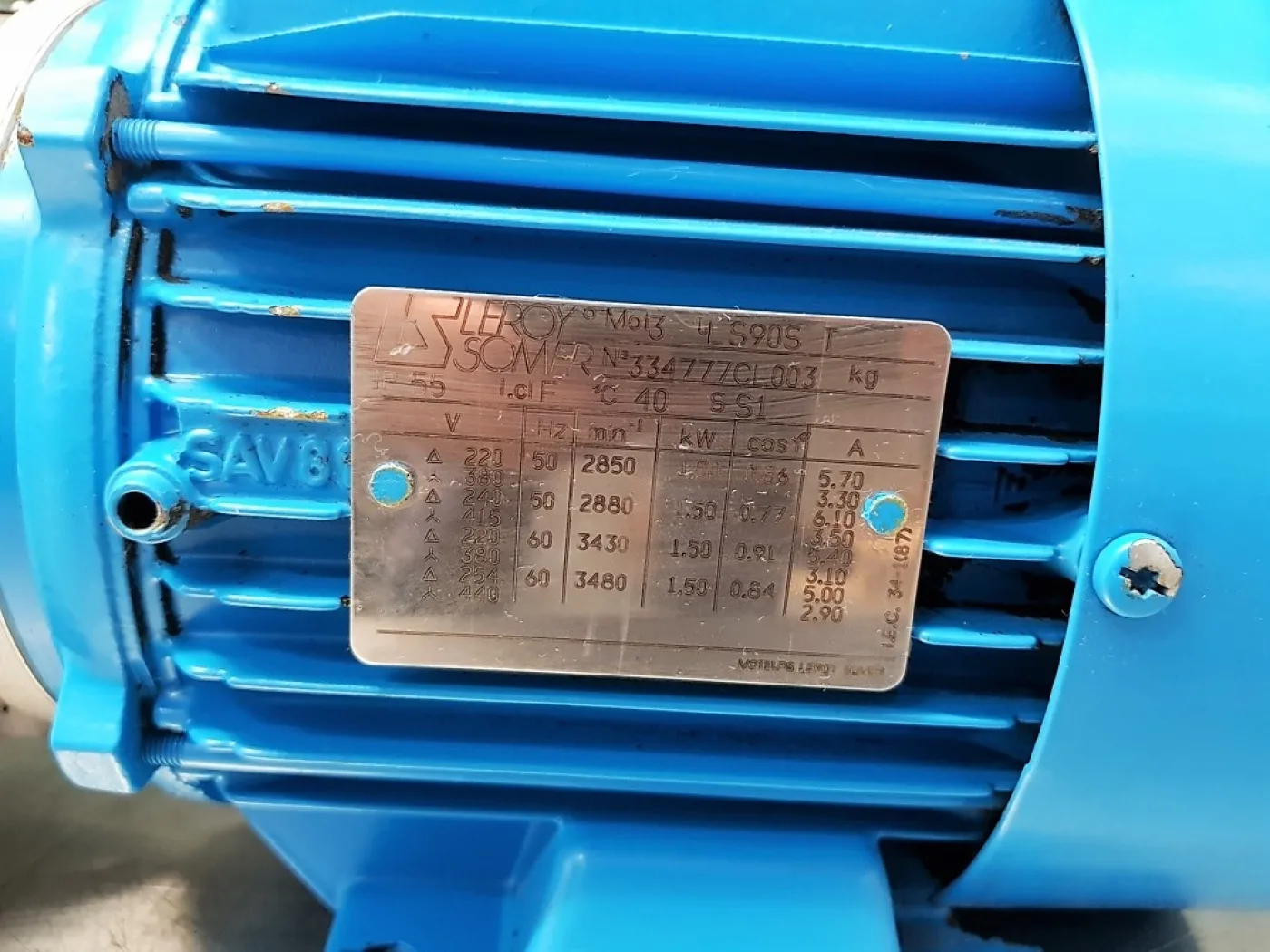 POMPA AUTOADESCANTE LIQUIDI – PIERRE GUERIN – MOD. 216 – 1,5 KW - 6
