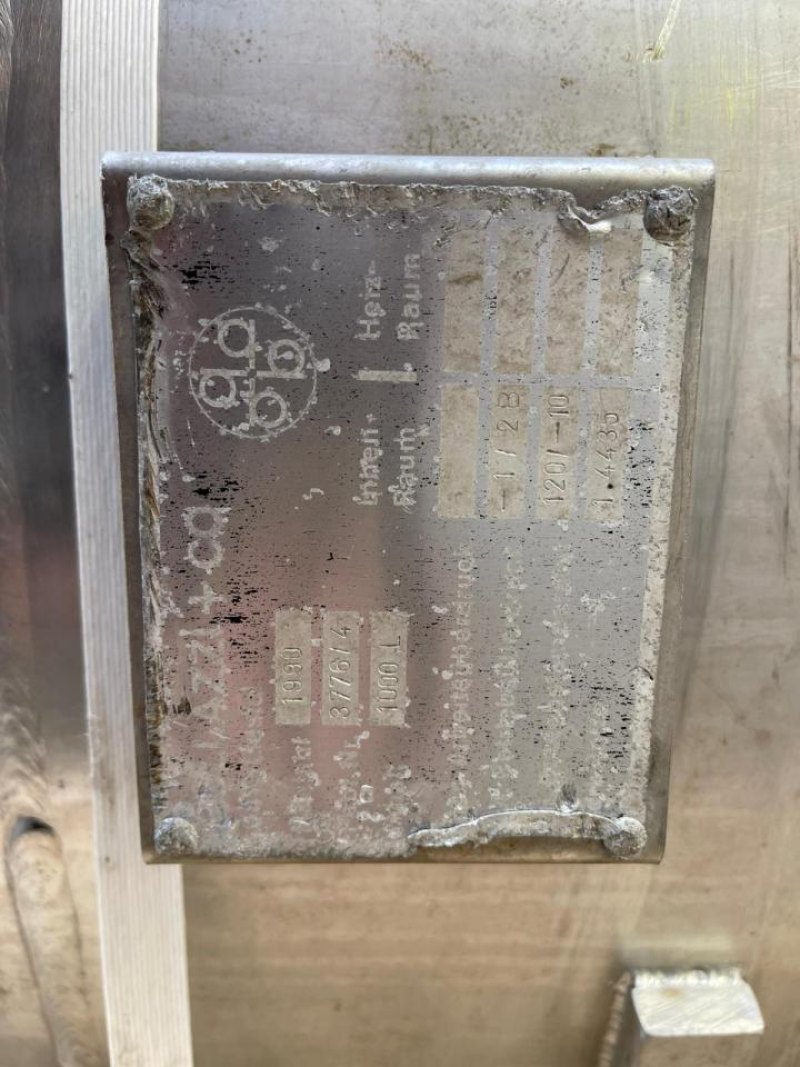 1990 Bollazzi + Co Stainless Steel Reactor