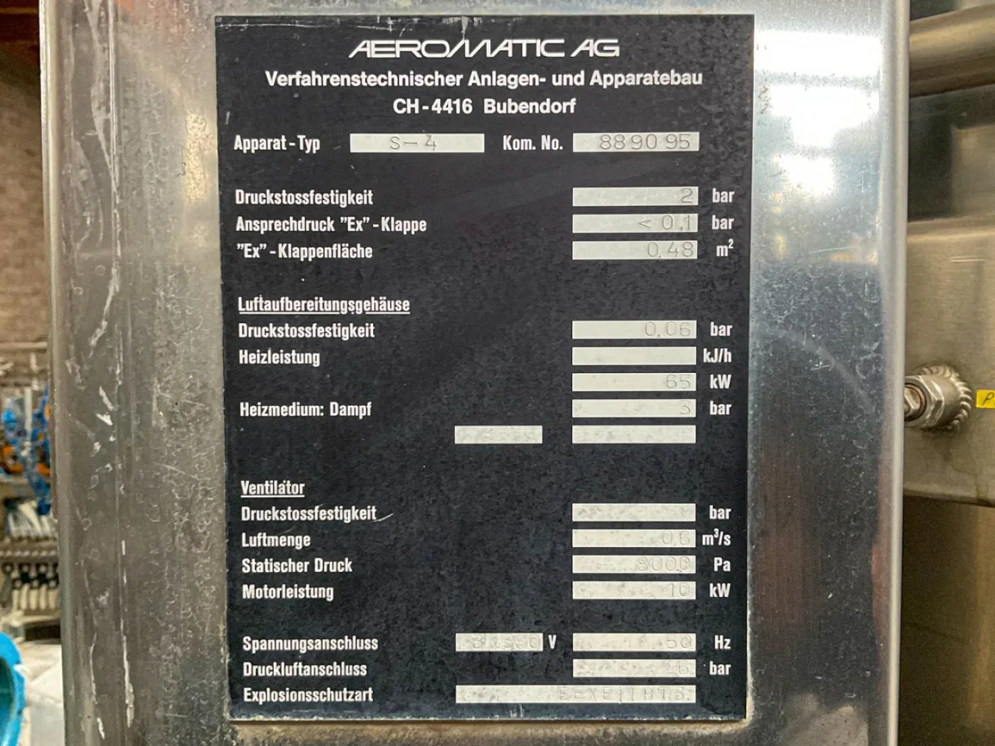 Aeromatic S-4 - Fluid bed dryer batch - 6