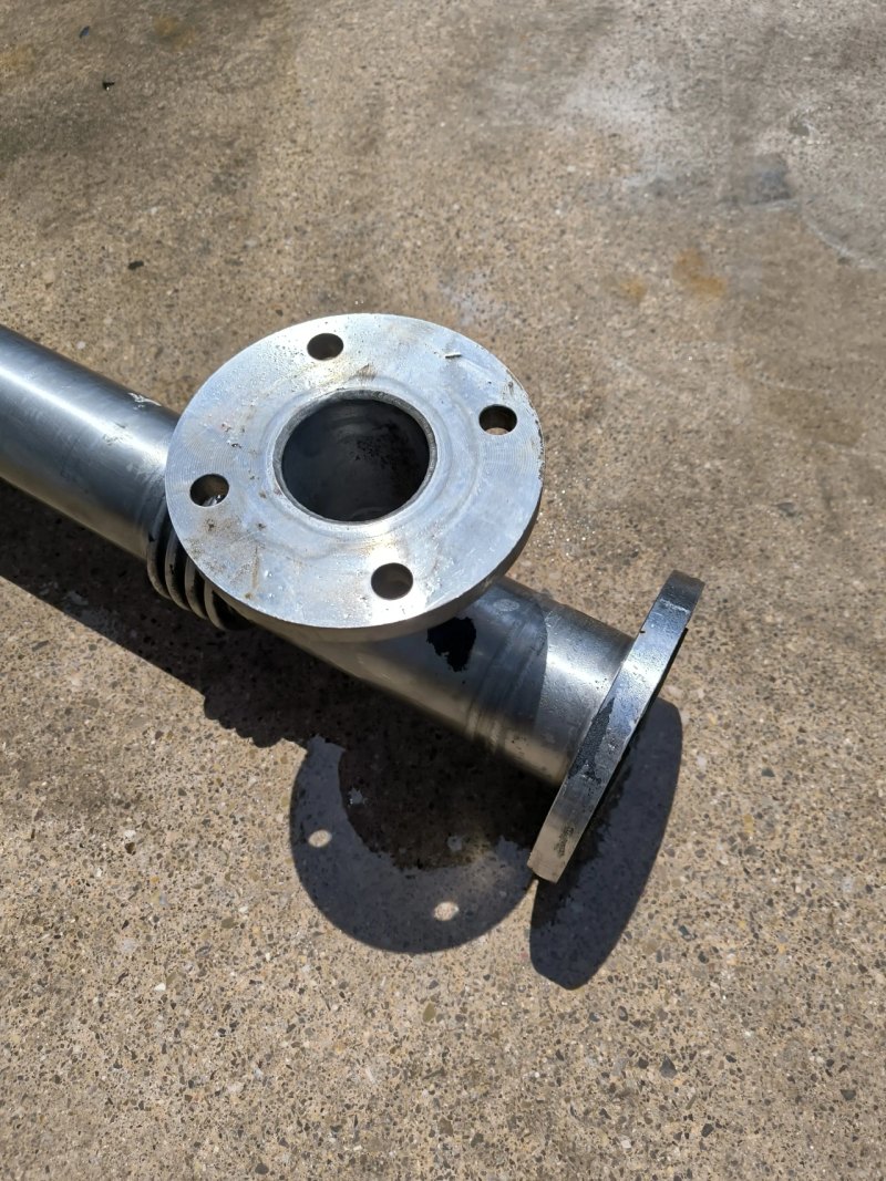 1.3 M2 STAINLESS STEEL 316 TUBULAR HEAT EXCHANGER
