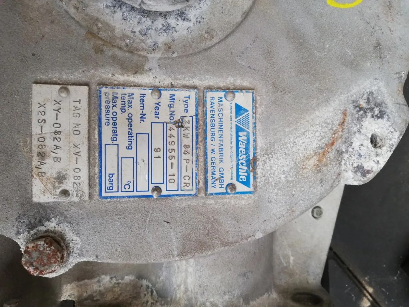 Waeschle ZKW 84 P-CR - Diverter valve - 3