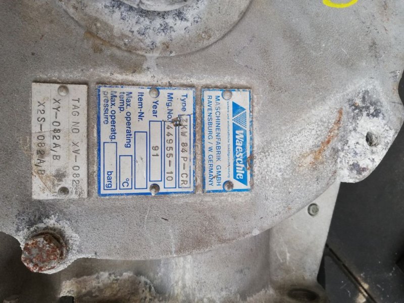 Waeschle ZKW 84 P-CR - Diverter valve