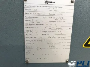 Voltage stabilizer – RUHSTRAT – NRDA 120Kva