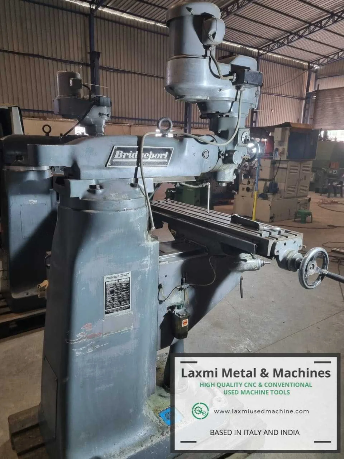 MNTR MILLING MACHINE, BRIDGEPORT - TEXTRON - Laxmi Metal & Machines, Rohtak - 3