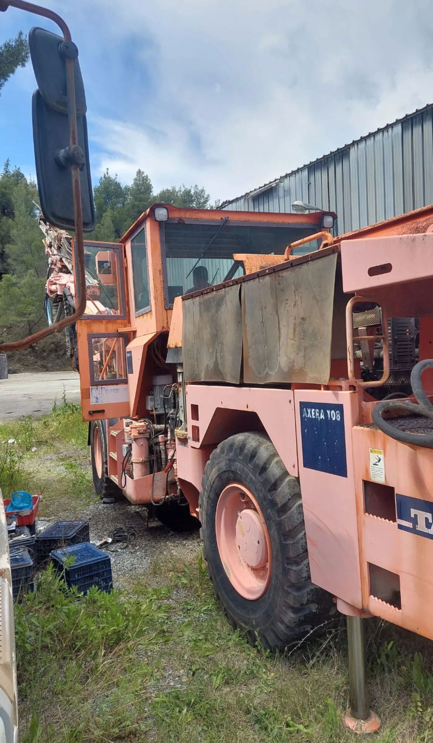 Tamrock Axera T-08 S-290C Underground Rock Drill - 7
