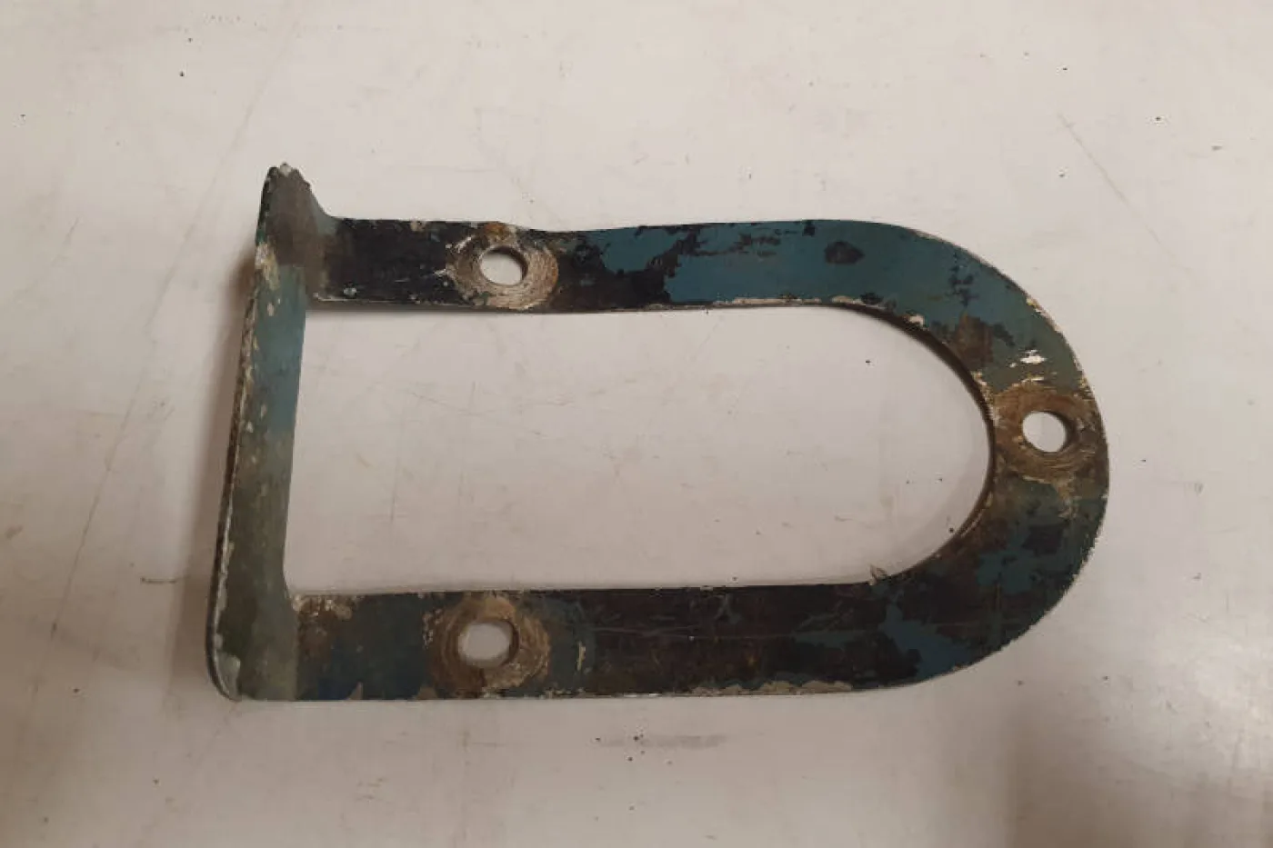 Bevestigingsplaat rubberhoes hoog en laag (gebruikt) - 1