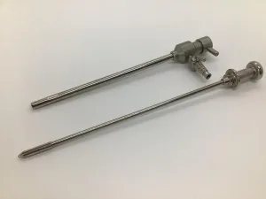 Trocar and Sheath with one Luer Lock Stopcock