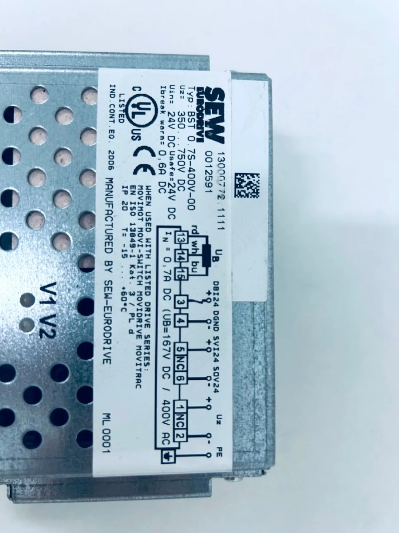 SEW Bremsmodul BST0.75-400V-00 - 2