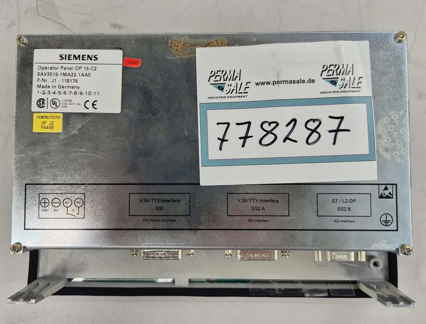 Siemens Coros OP15 / Operator Panel OP15-C2 - 6