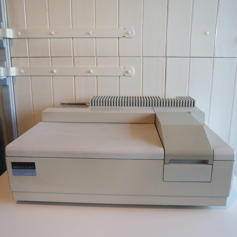145- Spare parts used UV-VIS spectrophotometer, Perkin Elmer Lambda 10