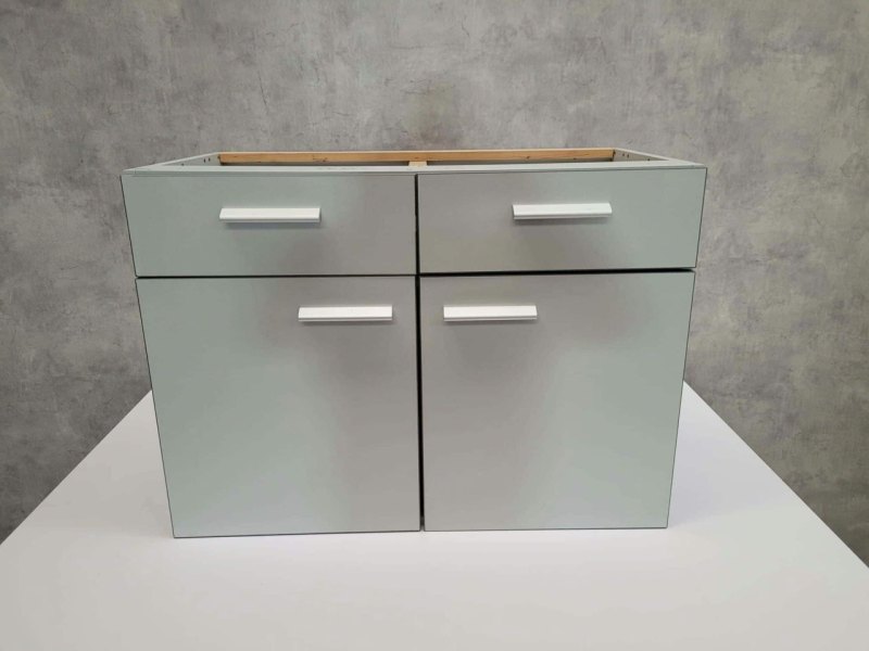 Potteau Plintkast L. Grijs 900