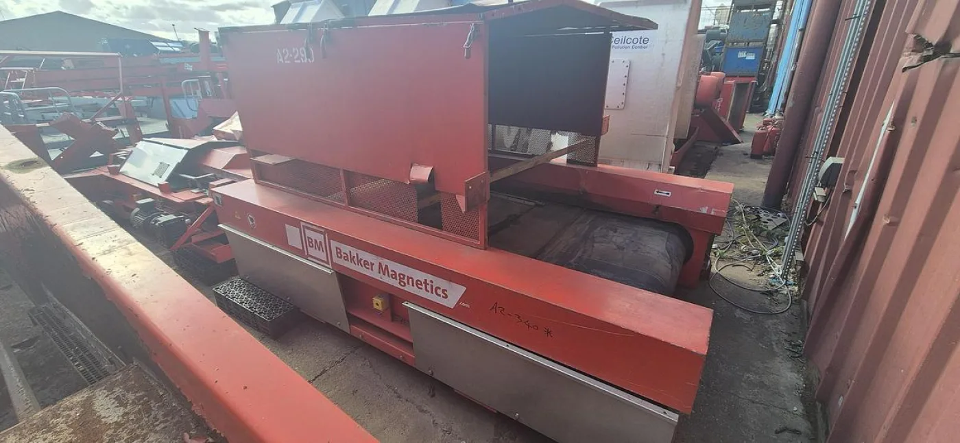 2008 Bakker Magnetics ECS Eddy Current Separator - 2