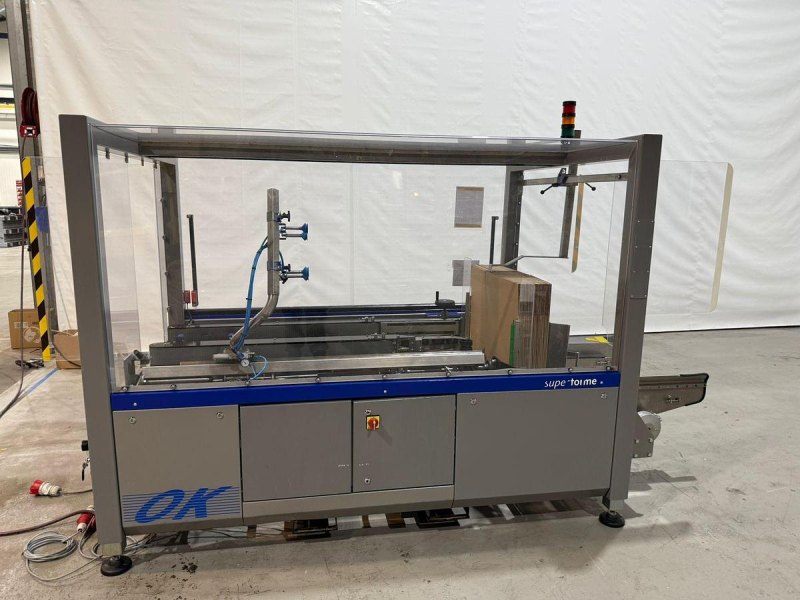 2010 OK Packaging Systems B.V. Superformer-1 dozenmachine met tape