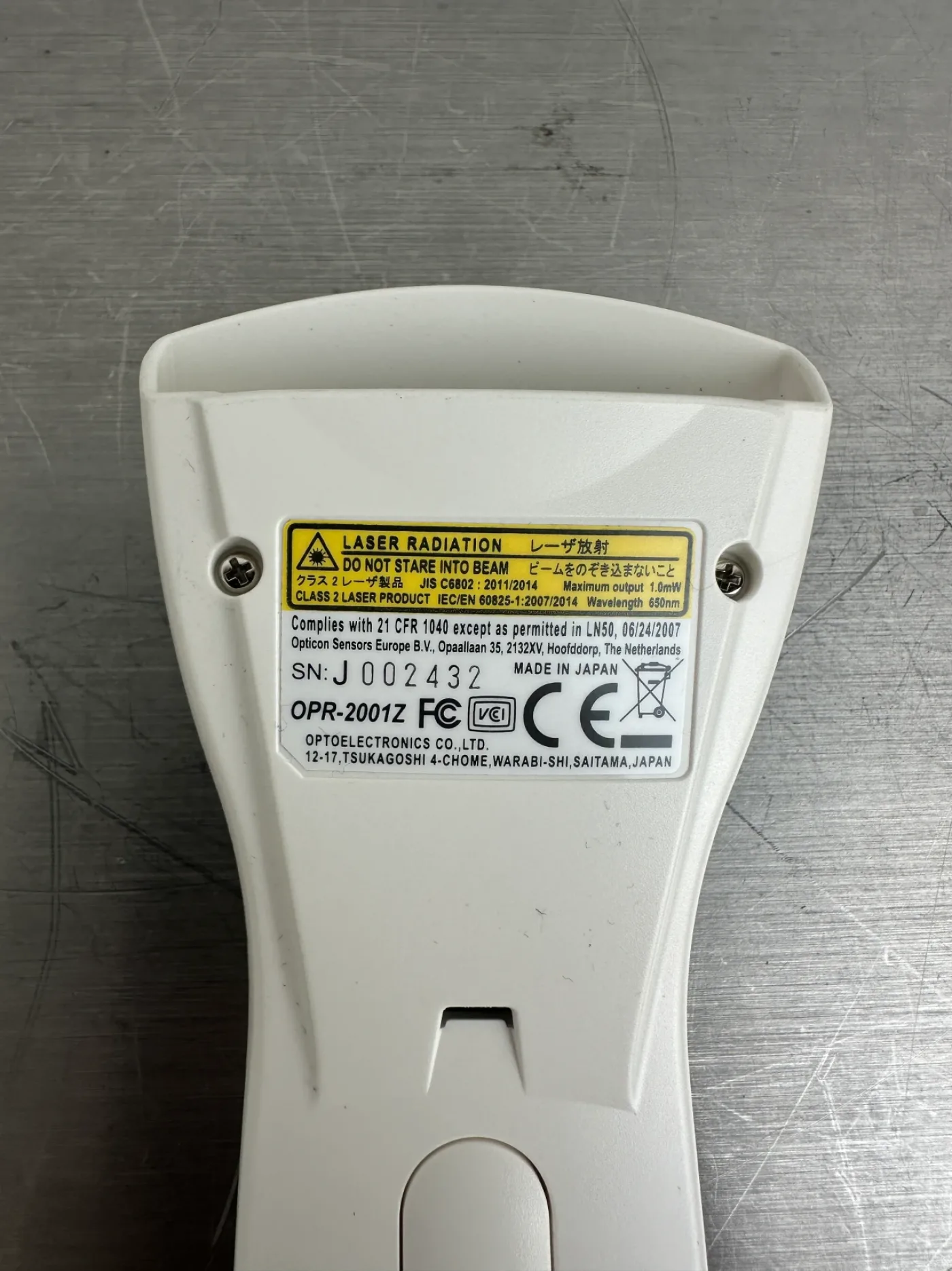 Alere Universal Printer BTP-L560 Labelprinter mit Scanner - 8