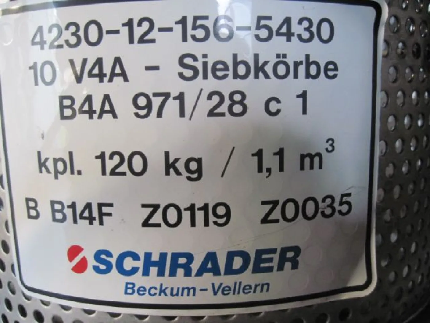 4230-12-156-5430 SCHRADER / OWR - 2