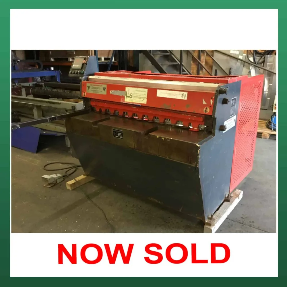 CMZ Power Guillotine 1250mm - WNS - W. Neal Services Ltd