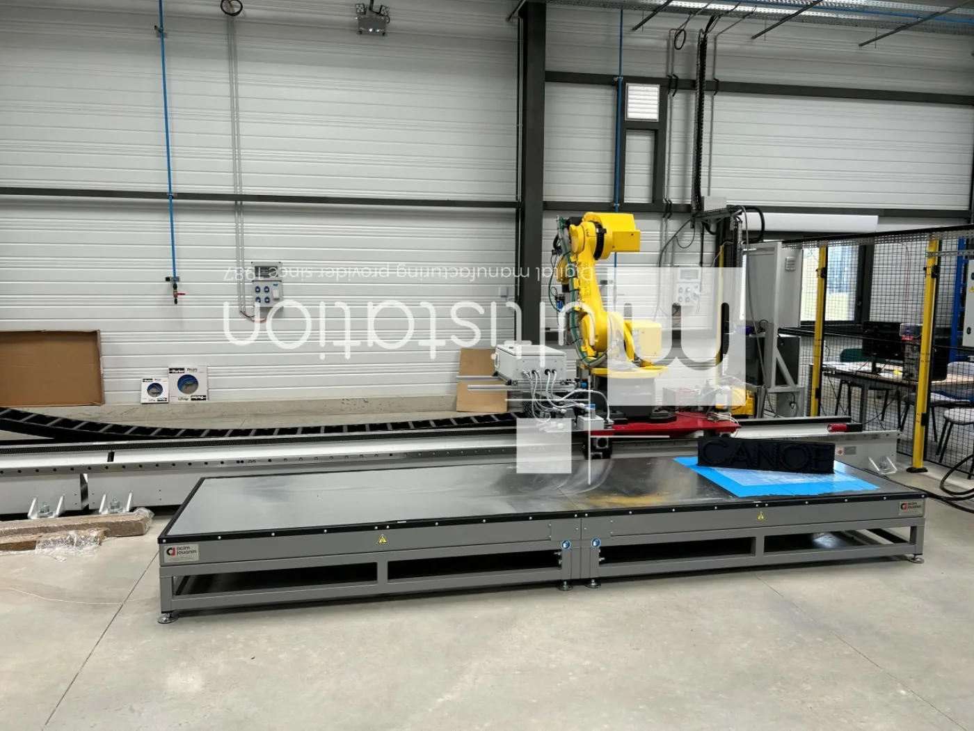 Robotic Cell for Large-Format 3D Printing – Complete System with Fanuc M800iA/60 - 4