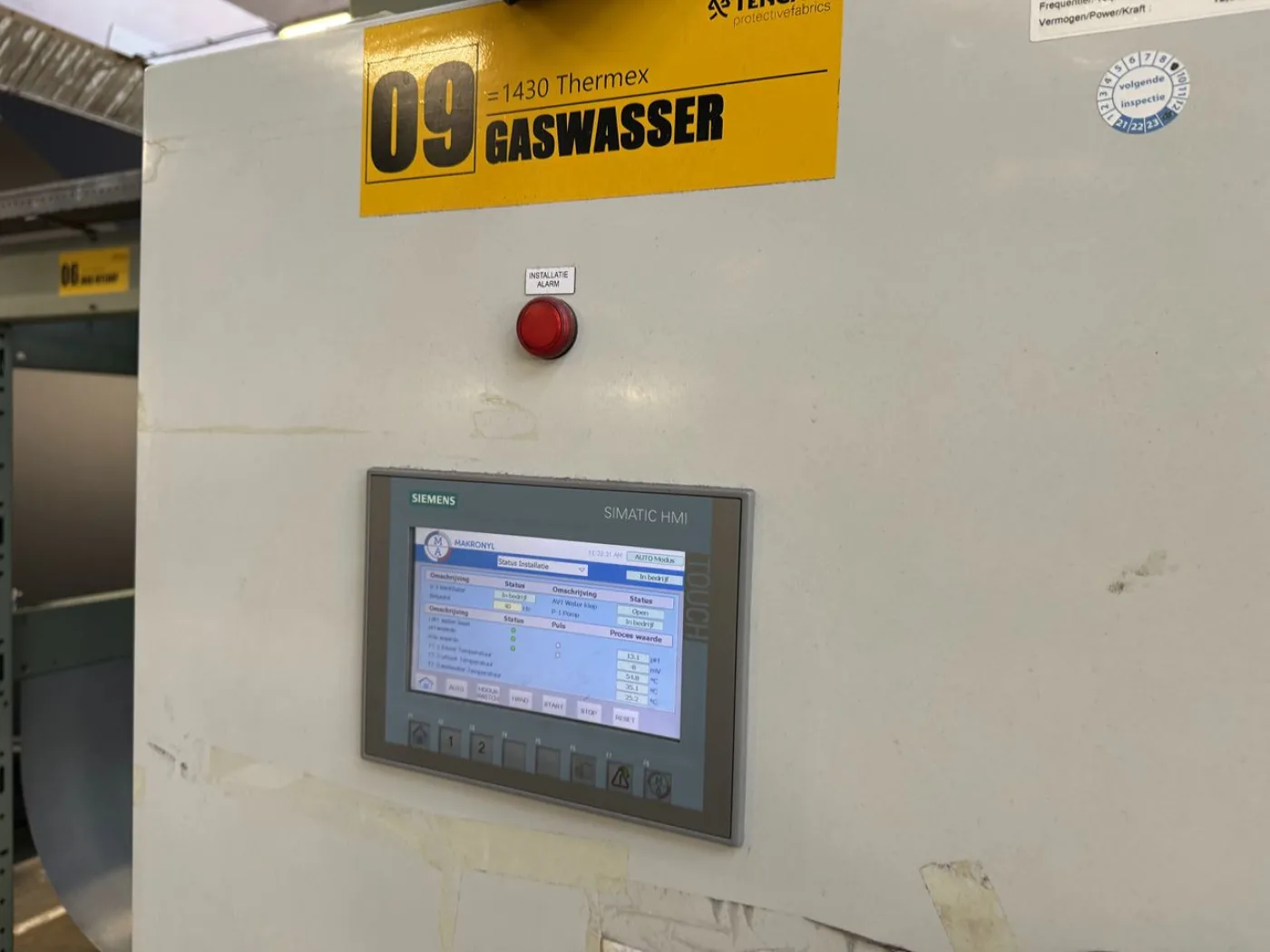 Monforts - Thermex-K thermosol continuous dyeing machine - 7
