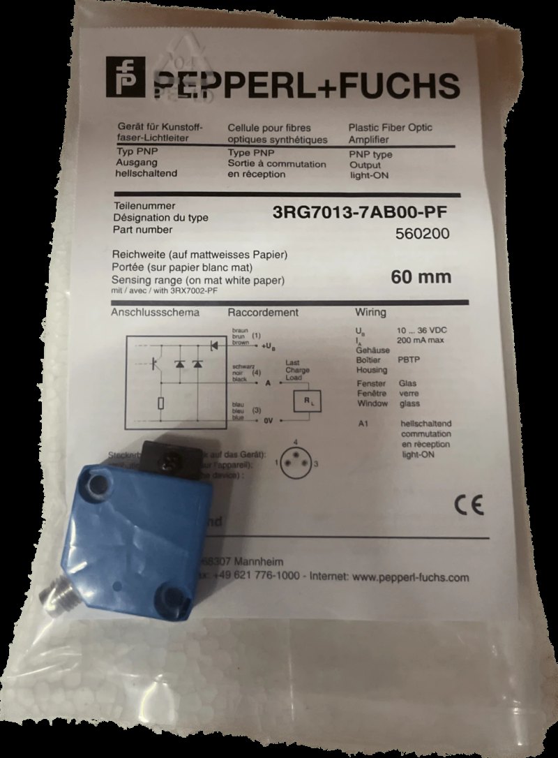 PEPPERL+FUCHS 3RG7013-7AB00-PF Lichtleitersensor