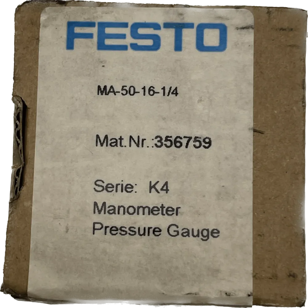 Festo Manometer MA-50-16-1/4