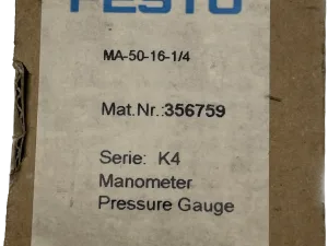 Festo Manometer MA-50-16-1/4