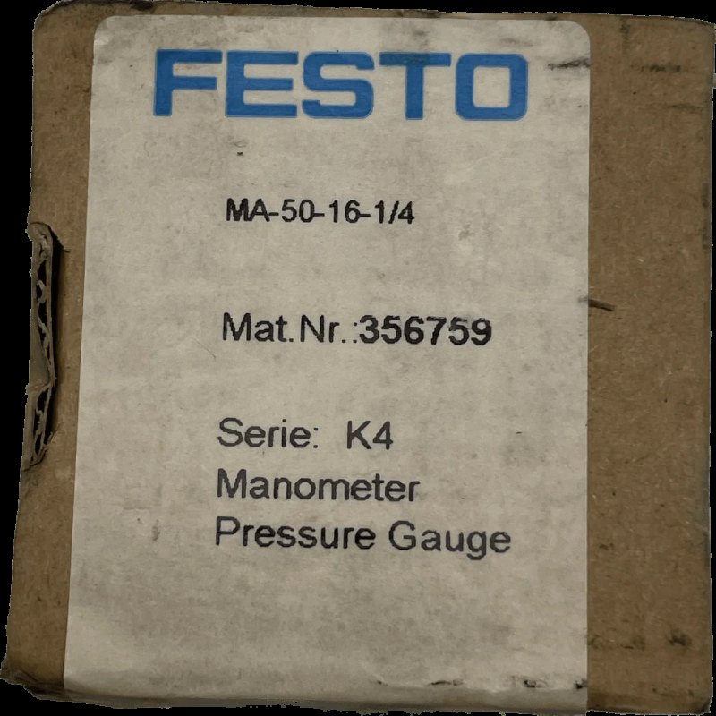 Festo Manometer MA-50-16-1/4