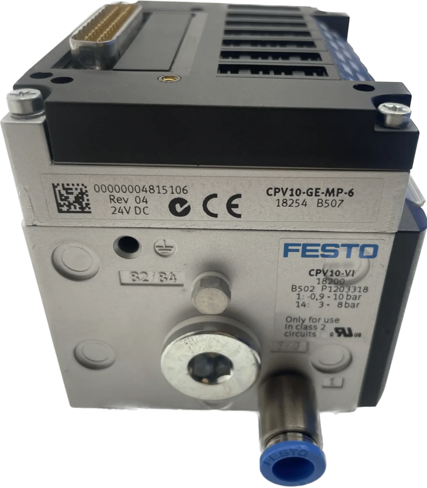 Festo Ventilinsel CPV10-VI / 10P-10-6D-MP-V-D-4JLL - 4