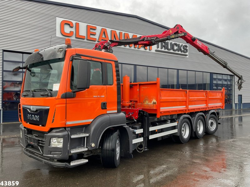 MAN TGS 35.400 8x4 Euro 6 Palfinger 17 Tonmeter Z-kraan