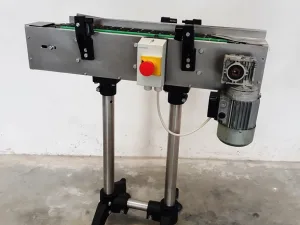 NASTRINO TRASPORTATORE A TAPPARELLE MOTORIZZATO IN ACCIAIO INOX