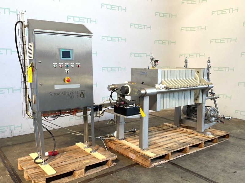 StrassBurger Filter GmbH W-MFP 630/IC-E — Membrane - Filterpress