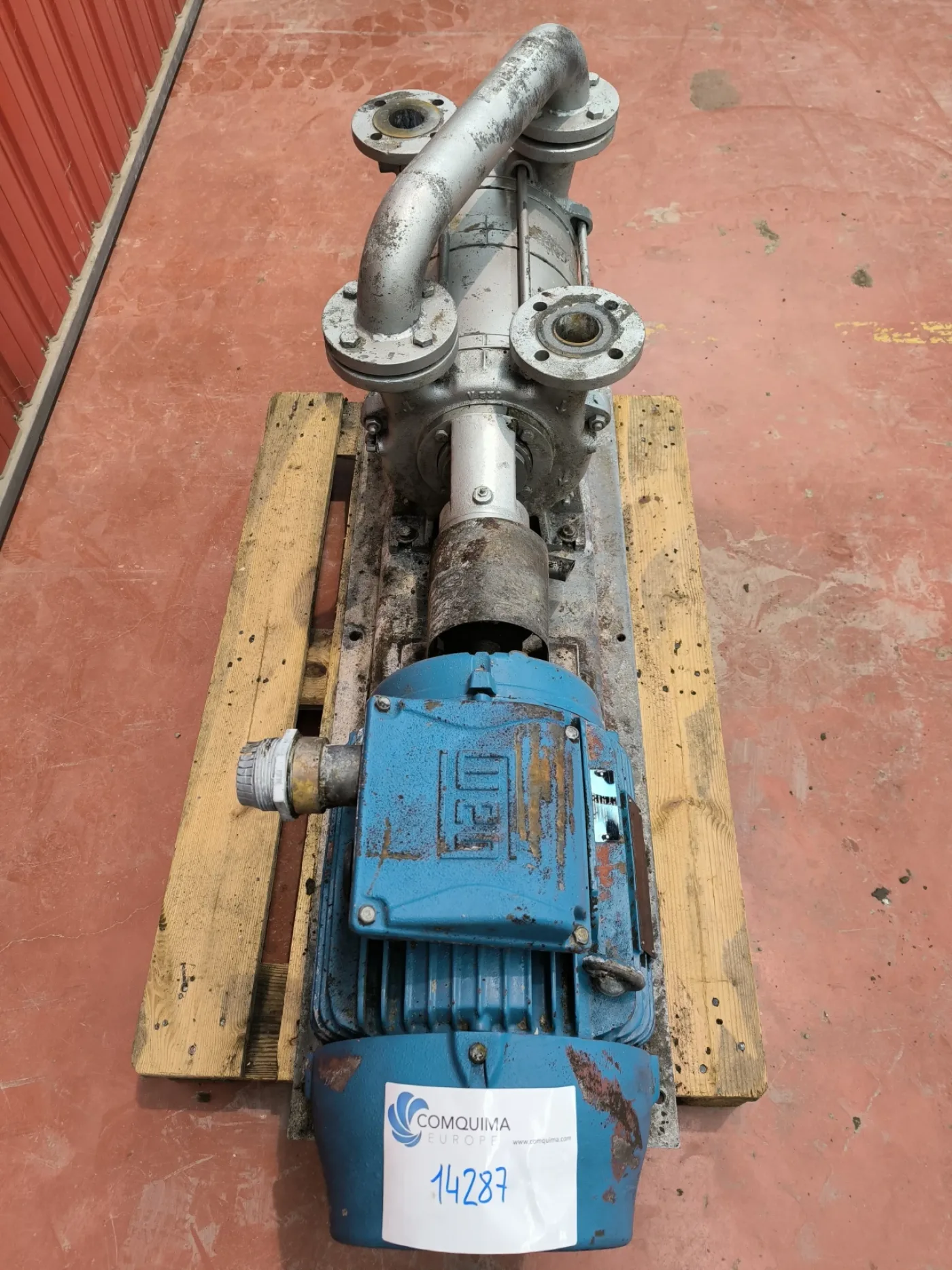 LIQUID RING VACUUM PUMP MECANICA PRIM V.330.208.M 410 m3/h 15 kW - 3