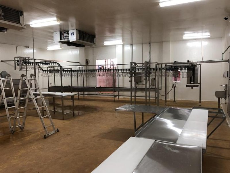 Poultry slaughter line, 1.000 bph