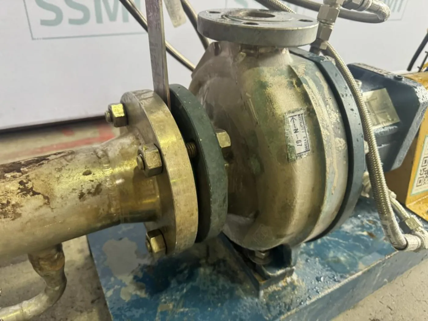 AKAY Pump Glycol Outlet E-11580, SS - 8