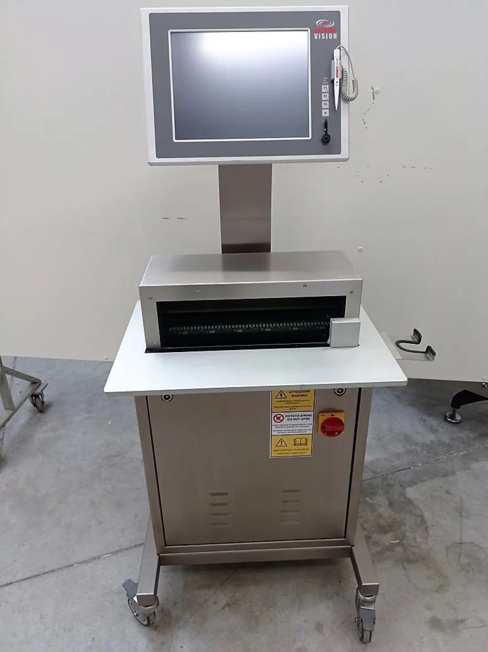 SISTEMA DI VISIONE E DI CONTROLLO – ANTARES VISION – MOD. SEMIAUTOMATIC STATION 125