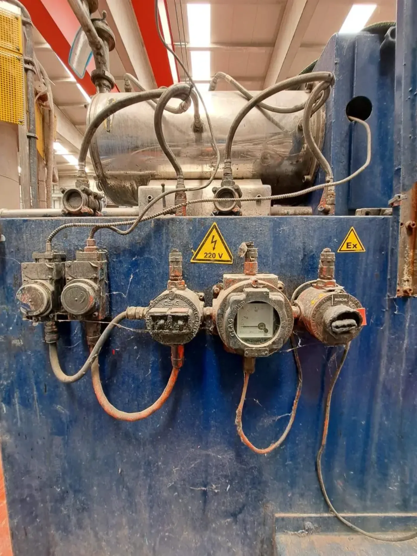 EEx LLEAL ROTONILL MH-45 BALL MILL WITH CONTROL PANEL - 2